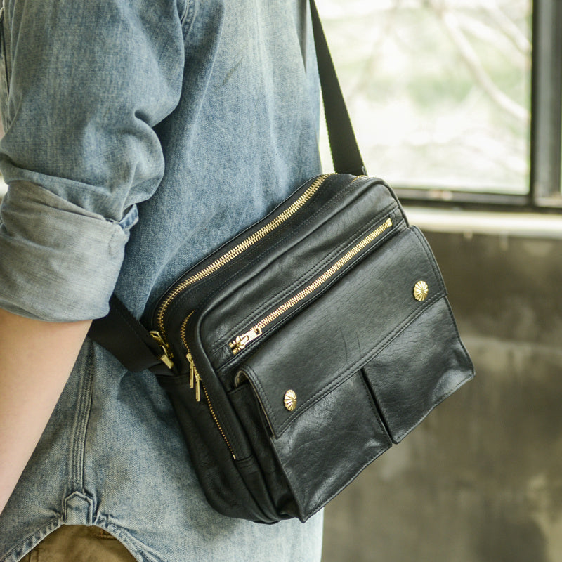 Buffalo V Handmade Messenger Bag