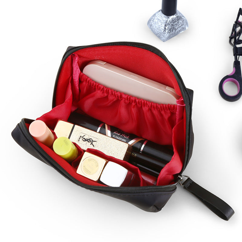 Synthetic Leather Cosmetics & Toiletry Bag