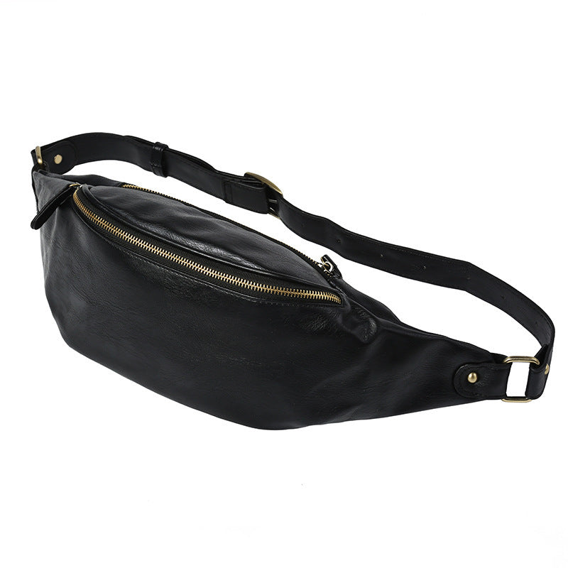 PU Leather Fanny Pack/Chest Bag