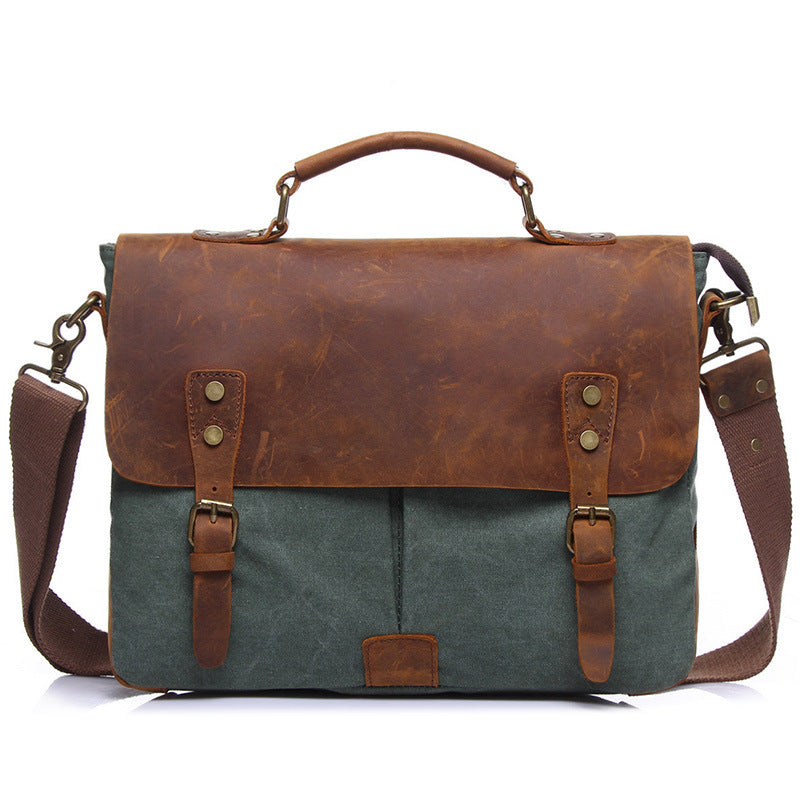 Page IV Canvas Briefcase