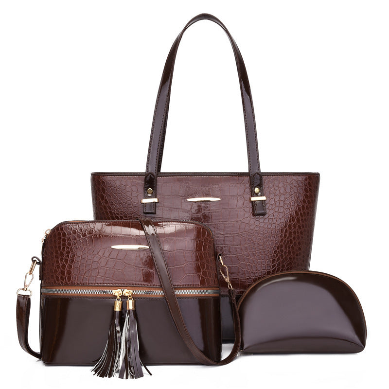 PU Leather Set of 3 Bags