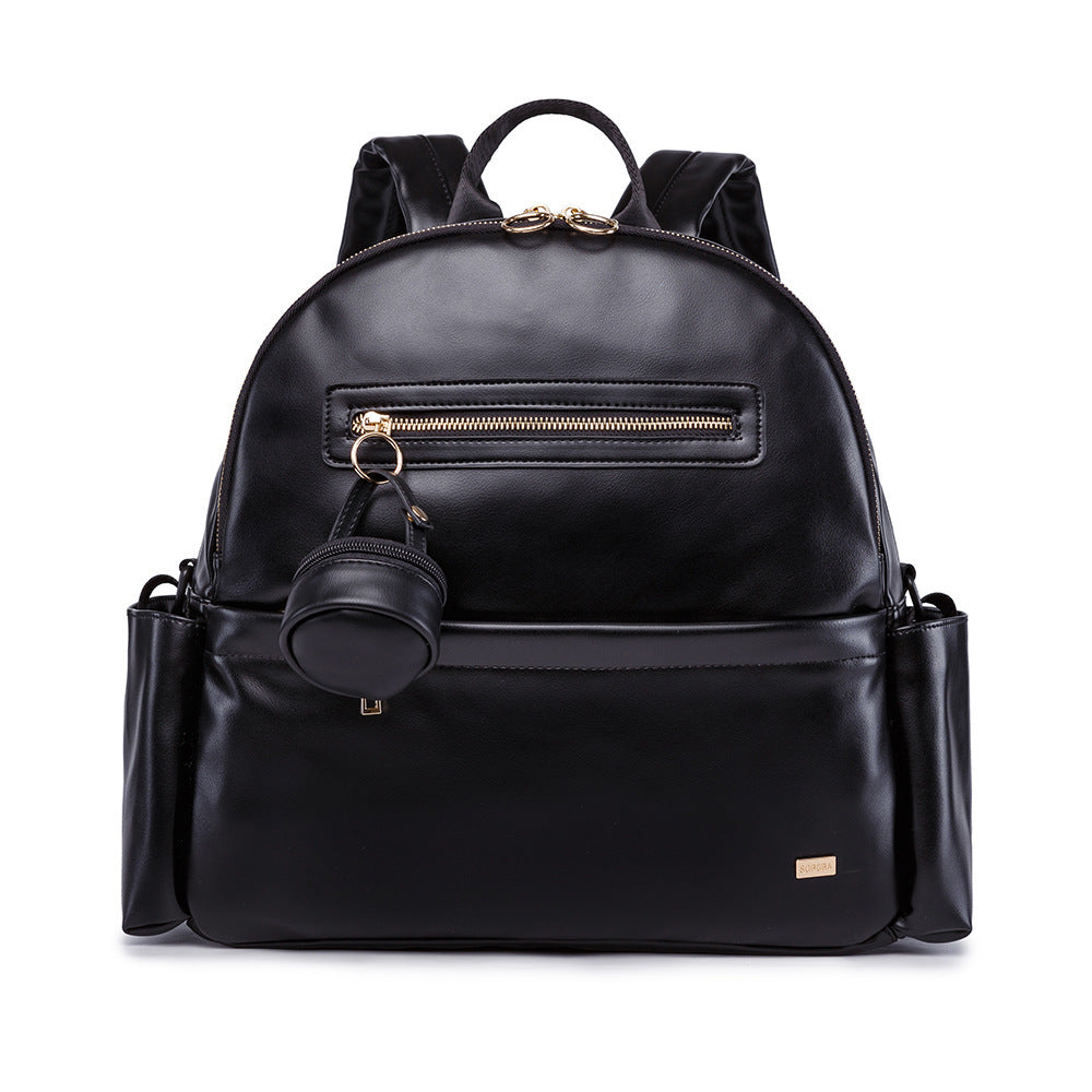 PU Leather Mommy Backpack