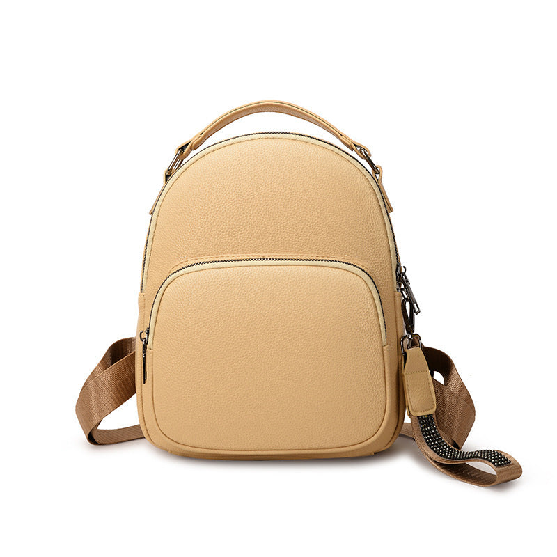 PU Soft Leather Backpack