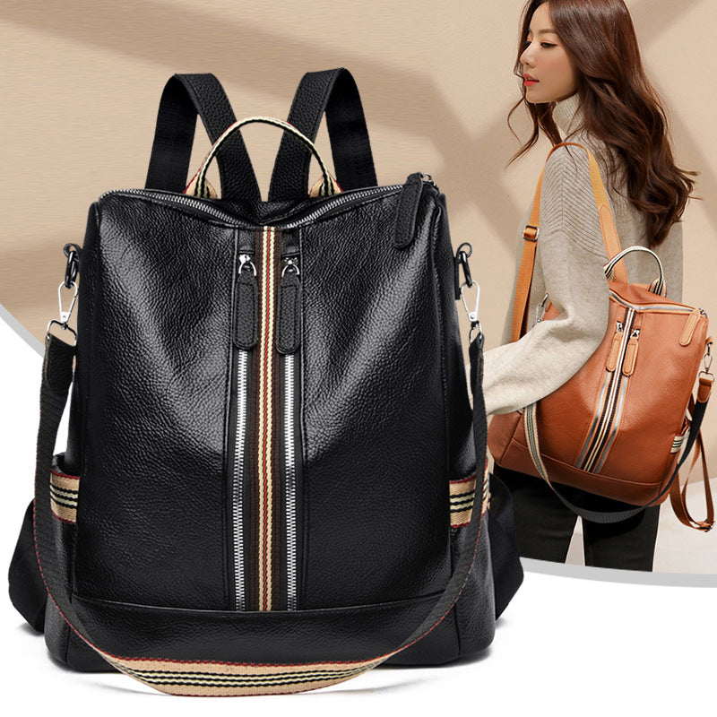 PU Leather Backpack