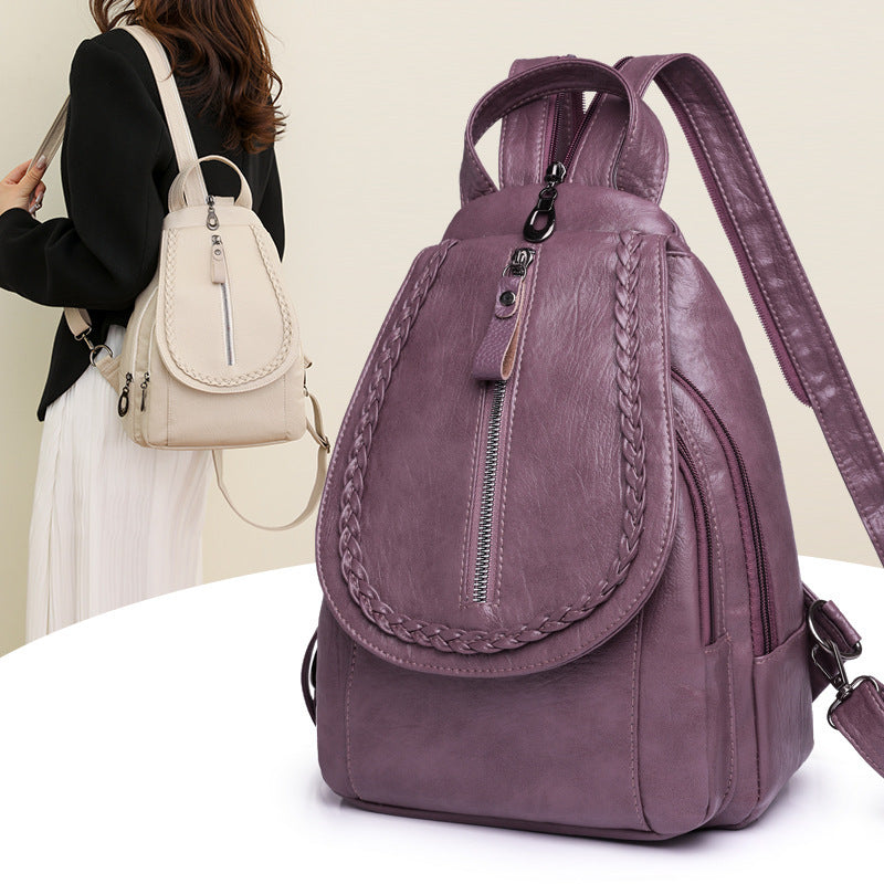 PU Leather Chest Bag/Backpack