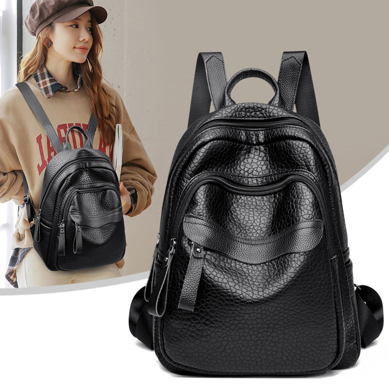 PU Leather Backpack