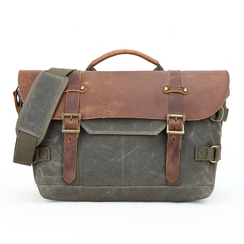 Andrews Canvas Messenger Bag