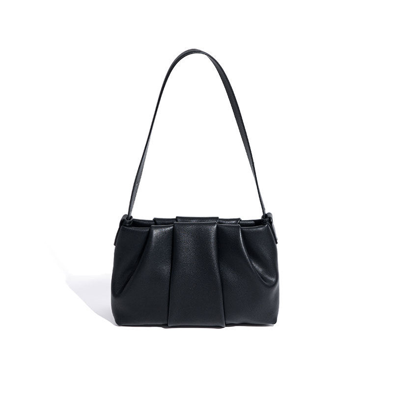 Victoria Pleated Handbag/Shoulder Bag