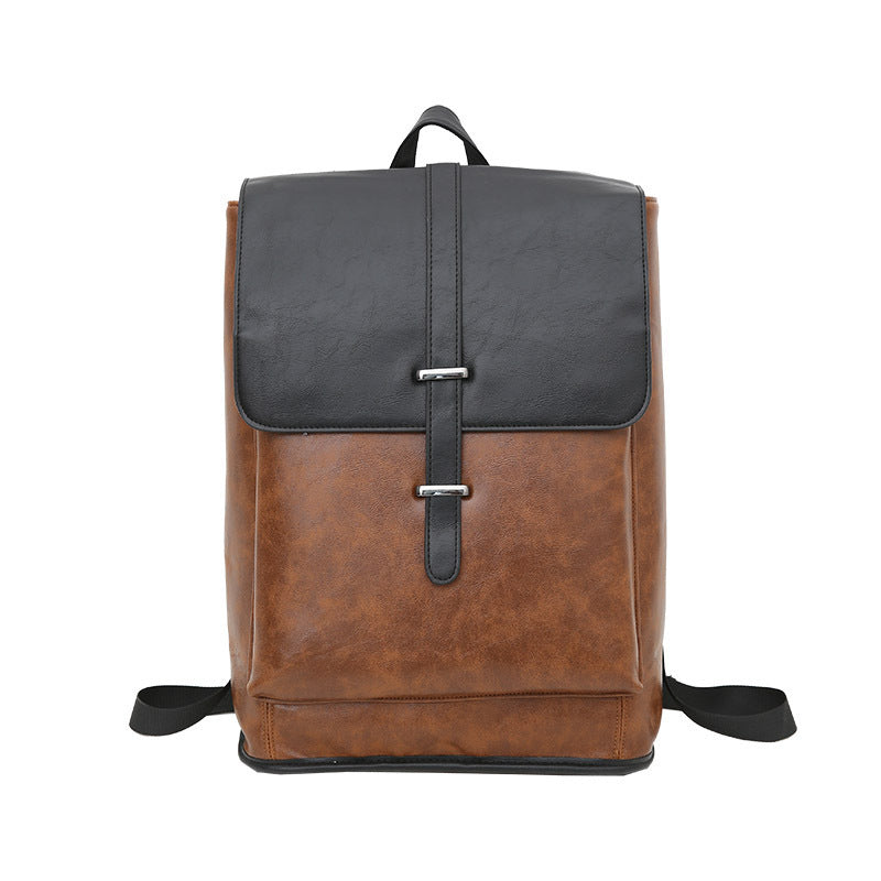 PU Leather Unisex Backpack