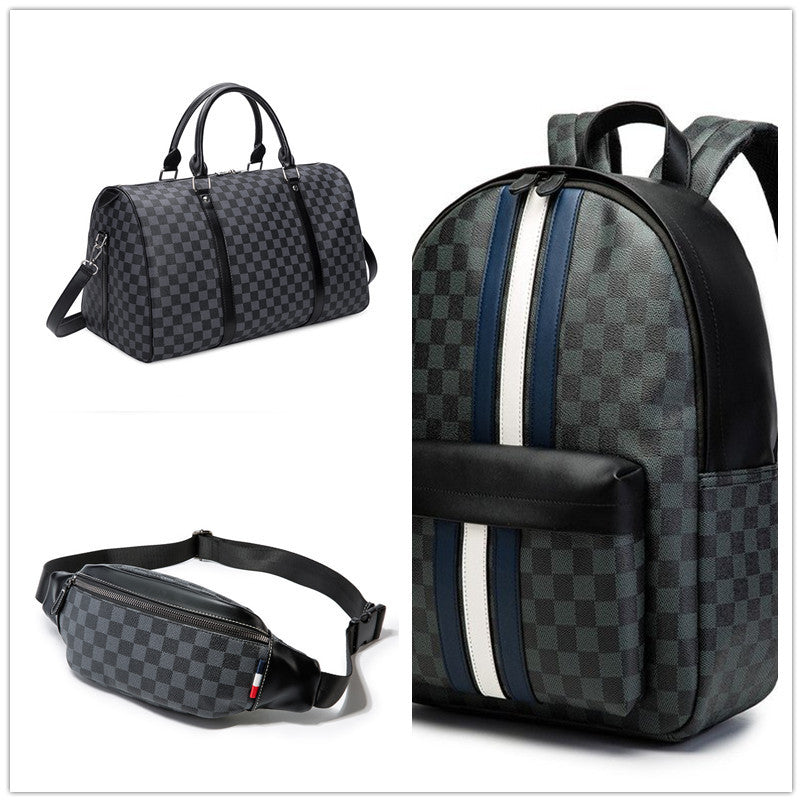 PU Leather Travel Luggage bag