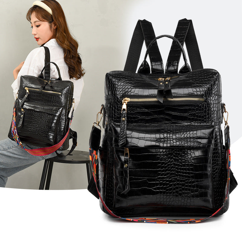 PU Leather Backpack