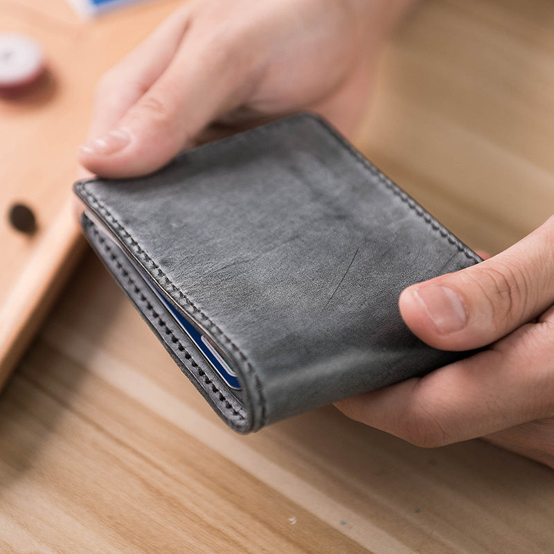 DIY Waxed Wallet