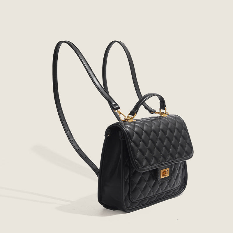 PU Leather Backpack/Crossbody Bag