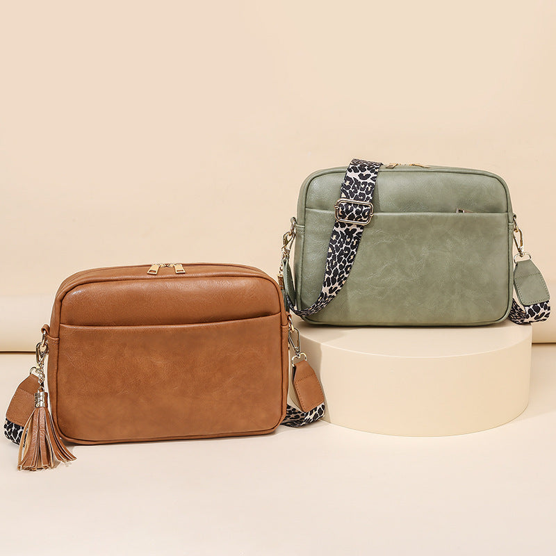 PU Leather Crossbody Bag