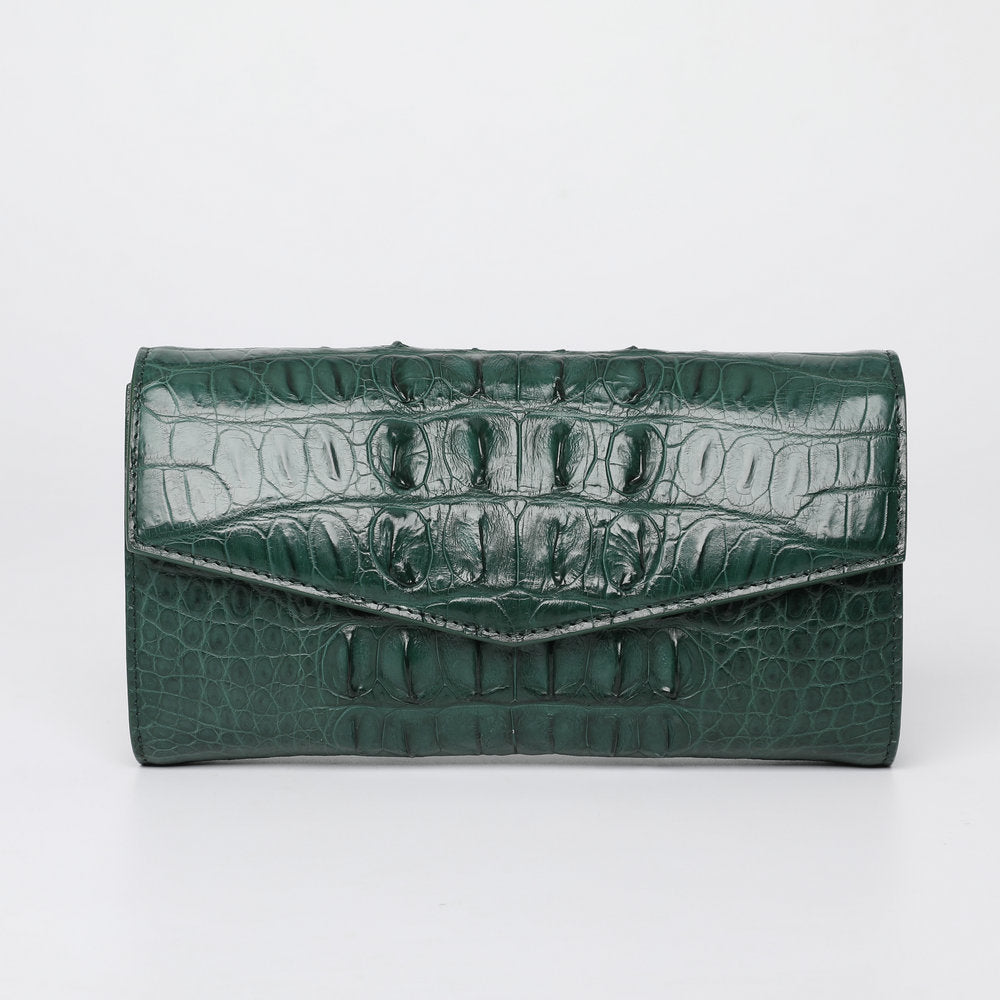 Denver XV Women’s Croco Long Wallet