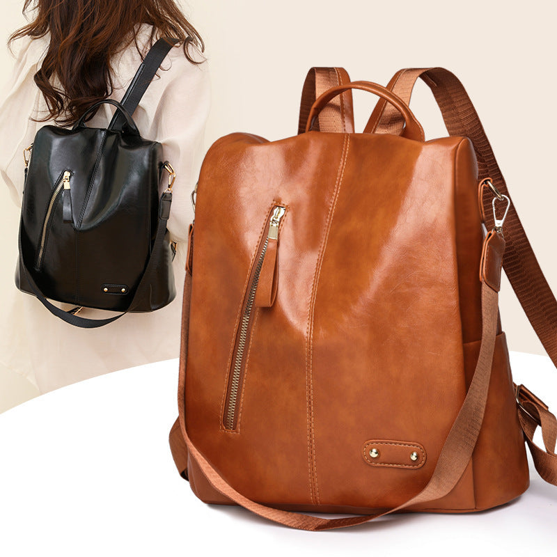 PU Leather Backpack