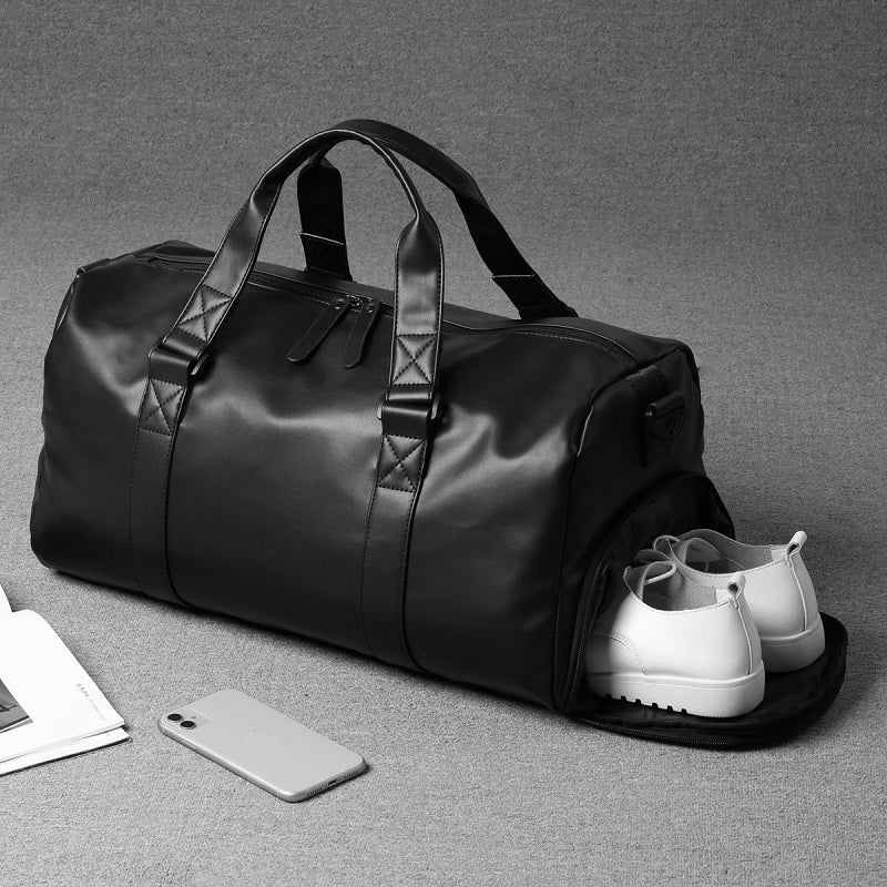 PU Leather Duffel Bag