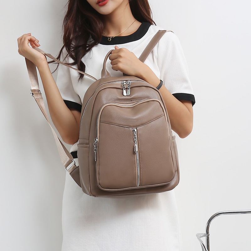 PU Leather Backpack