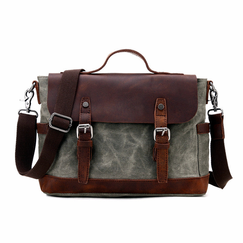 Page III Canvas Briefcase