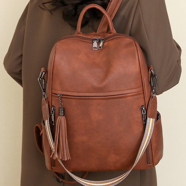 PU Leather Backpack