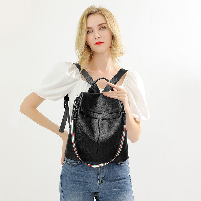 PU Leather Backpack