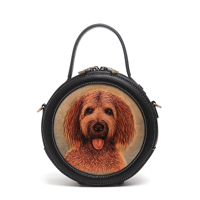 Irvine Animal Round Crossbody Bag